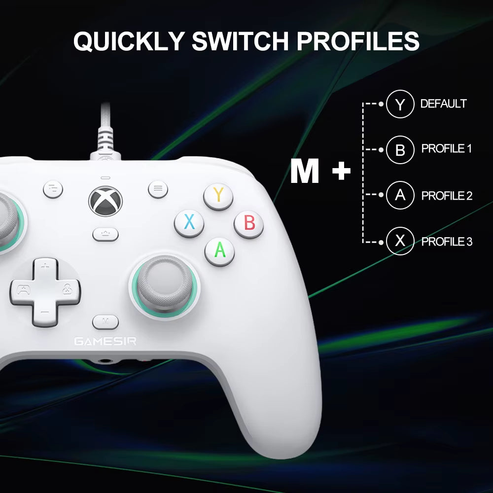 Gamesir G7 SE Gamepad XBOX Wired Controller for PC XSX, XSS, Xbox One  Effect Joystick G7Se