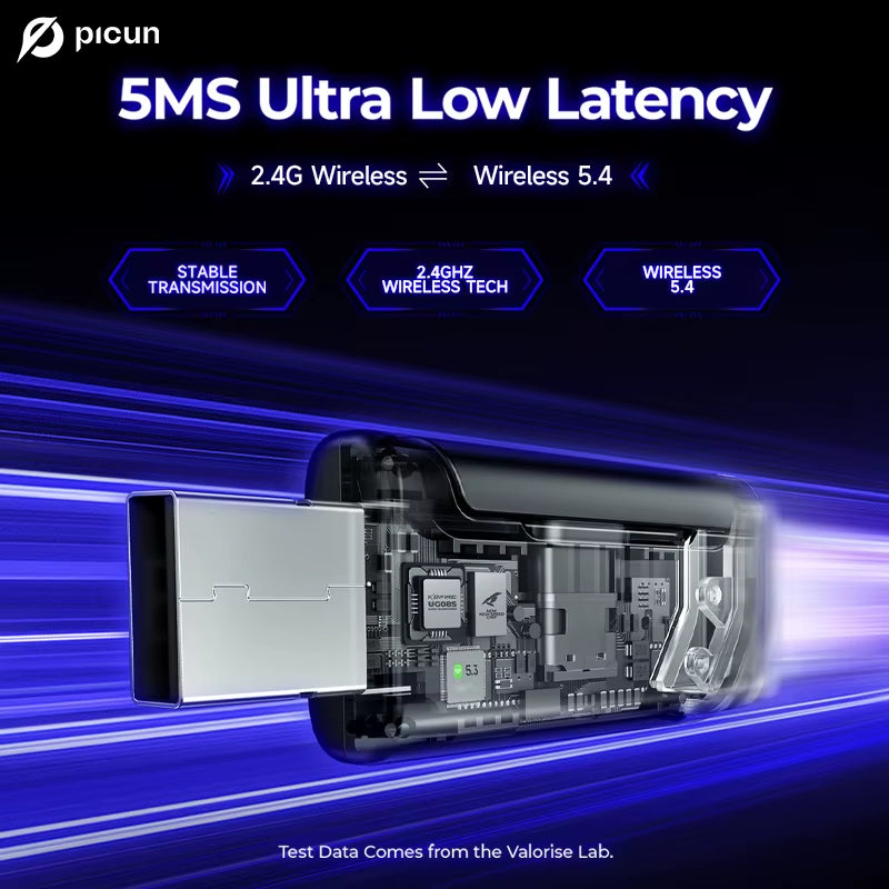 G2 Wireless Gaming Headset Bluetooth 5.3 2.4G Headphones 7.1 Surround 5Ms Low Latency ENC Mic for PC PS4 PS5 Phone Switch