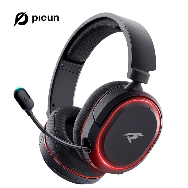 G2 Wireless Gaming Headset Bluetooth 5.3 2.4G Headphones 7.1 Surround 5Ms Low Latency ENC Mic for PC PS4 PS5 Phone Switch